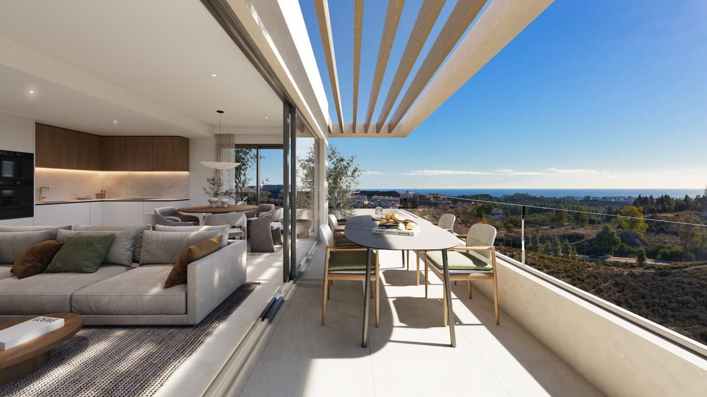 New-Build 3-Bed Penthouse in Hipódromo-Cerrado del Águila, Mijas